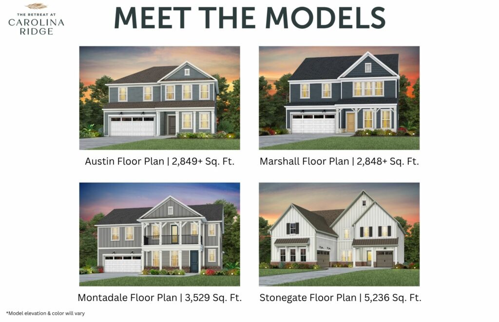 Groundbreaking of Carolina Ridge: A Dual-Neighborhood Community in Cabarrus County, Carolina Ridge, Del Webb Carolina Ridge, Midland NC community, Charlotte area new homes, Pulte Homes
